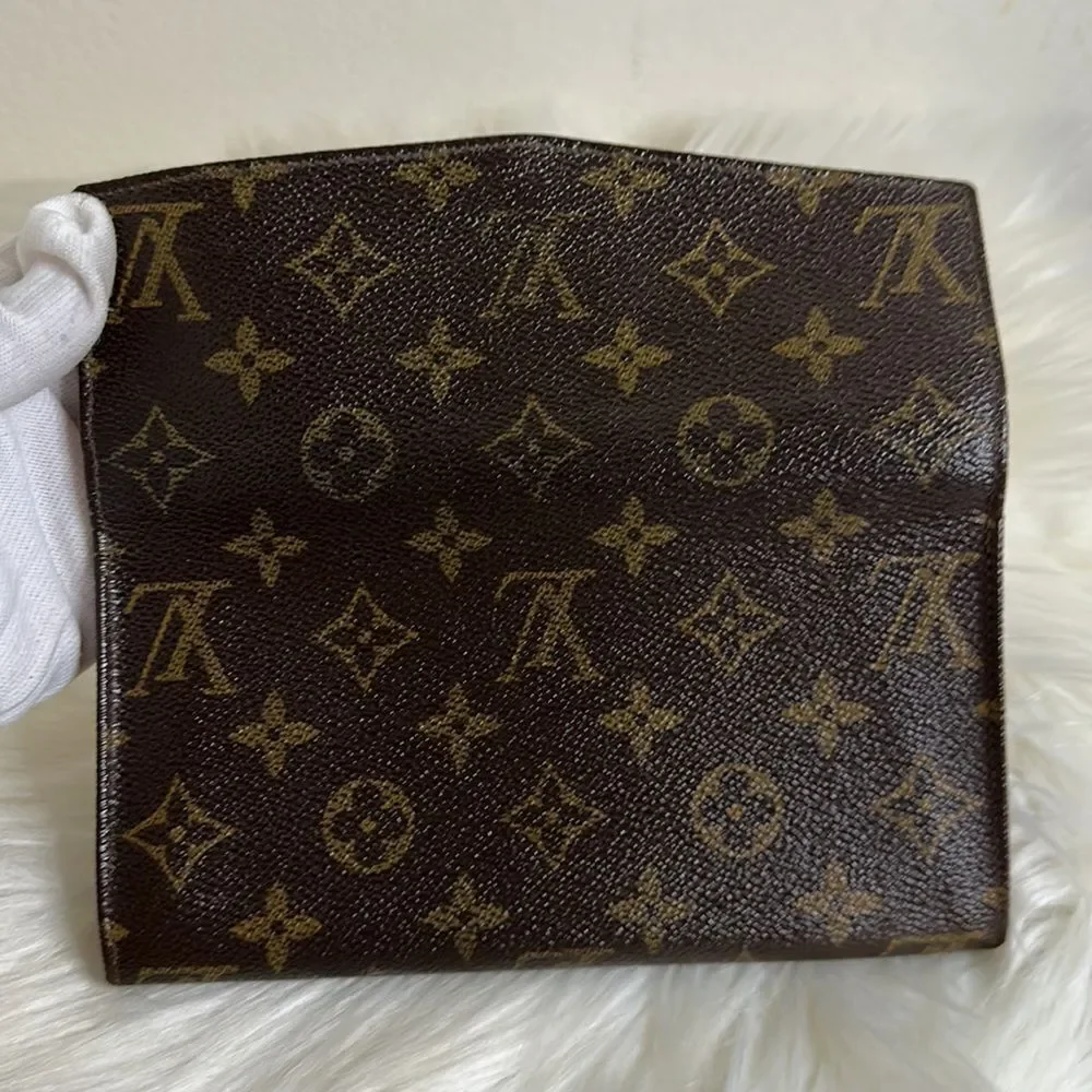 💯Authentic Louis Vuitton Monogram Long Wallet 🍀